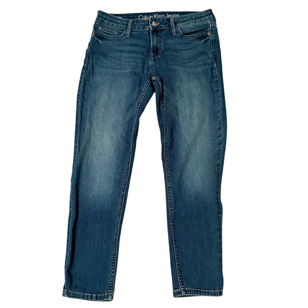 Calvin Klein Ankle Skinny Jeans, Size 8